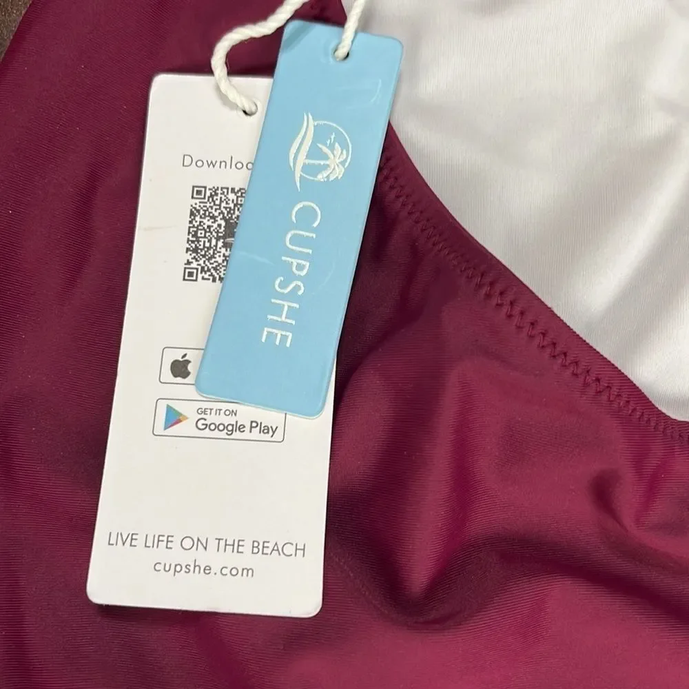 Cupshe Bathing Suit Size L NWT